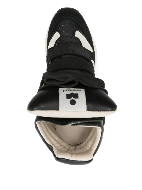 Bekett high-top wedge sneakers
