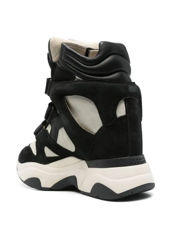 Bekett high-top wedge sneakers