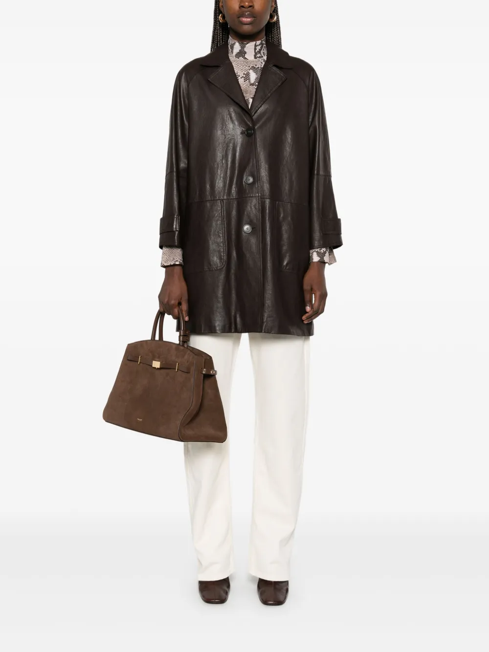 Weekend Max Mara Petra jas - Bruin