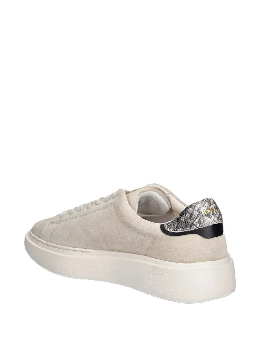 BOSS suede sneakers Neutrals