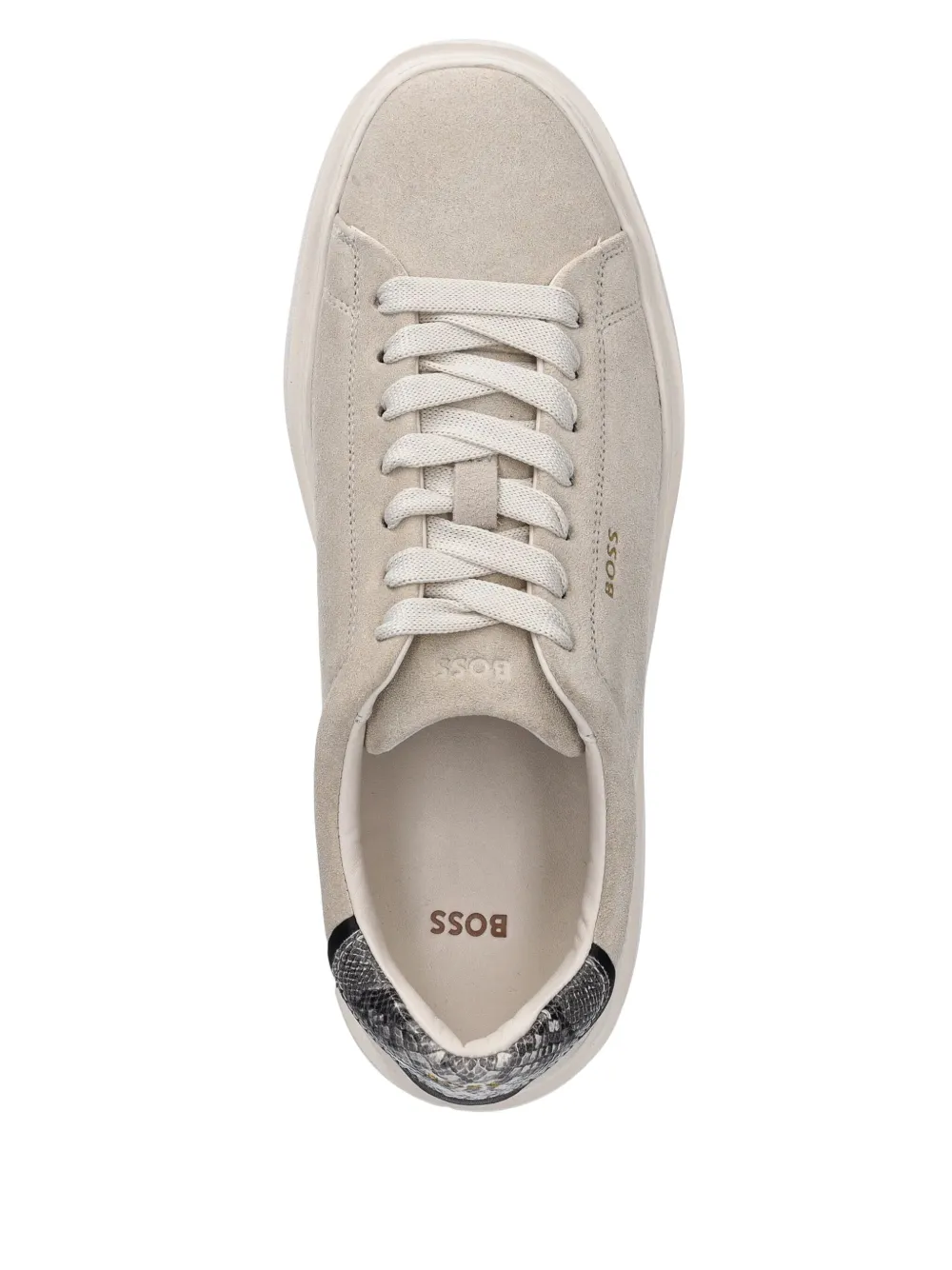 BOSS suede sneakers Neutrals