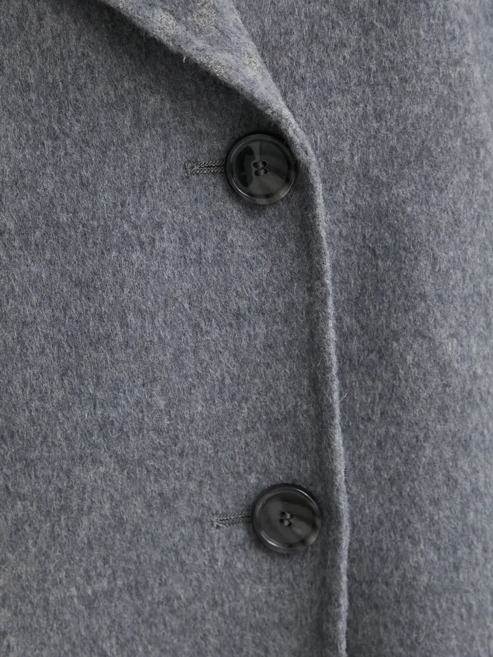 Hugo Boss Double-breasted Coat In Gray