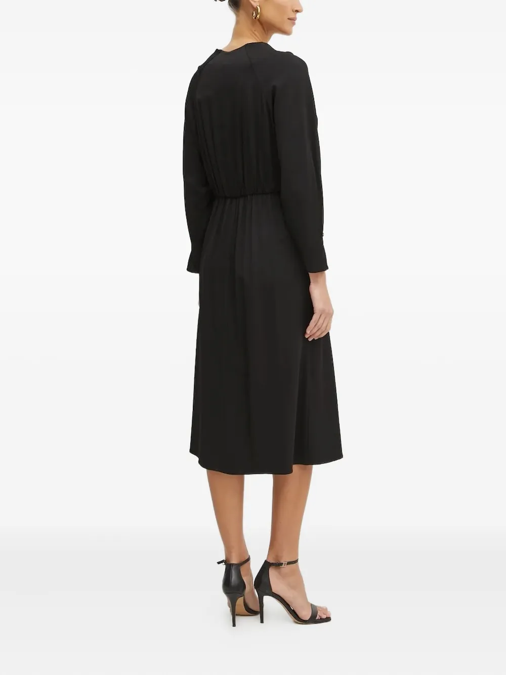 BOSS V-neck midi dress | Day Dresses | Image 2