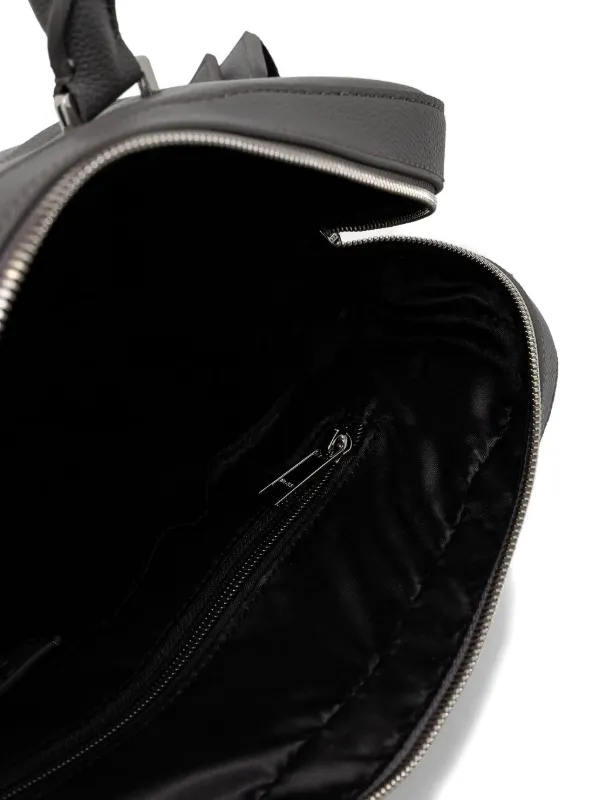 BOSS グレー ビジネスバッグ　ハンドバッグ　新品 BOSS レザービジネスバッグ | グレー | FARFETCH JP