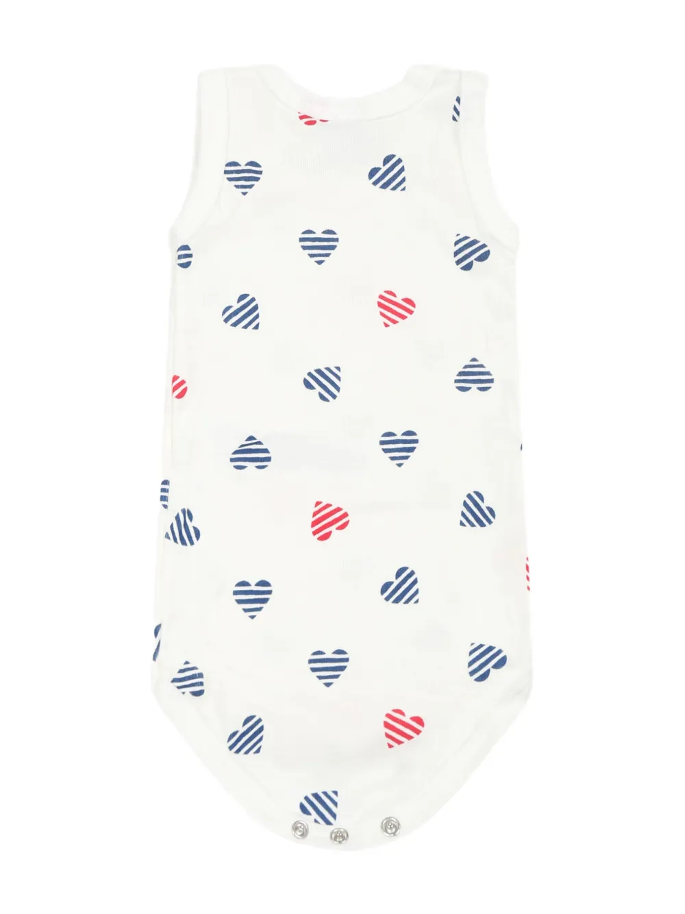 Petit Bateau Katoenen romper Wit