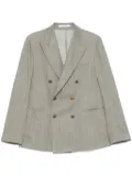 Tagliatore double-breasted blazer - Green