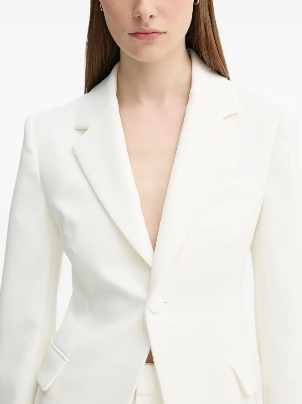 A.l.c Single-button Blazer In White