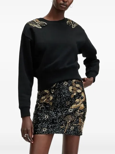 AllSaints embellished-feather sweatshirt