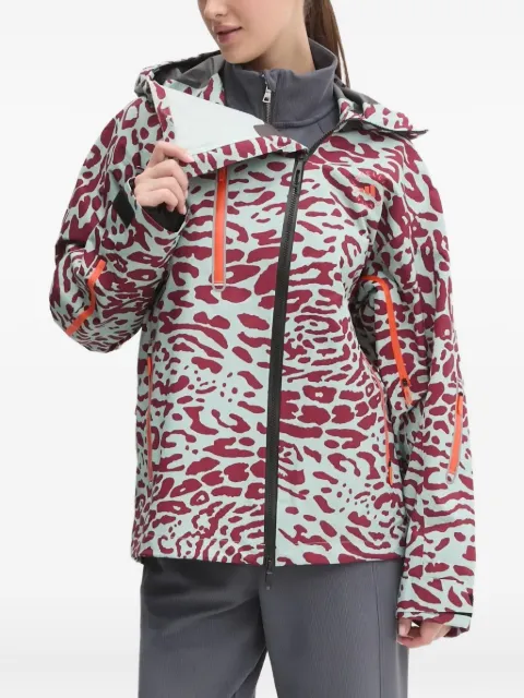 adidas by Stella McCartney leopard-print jacket