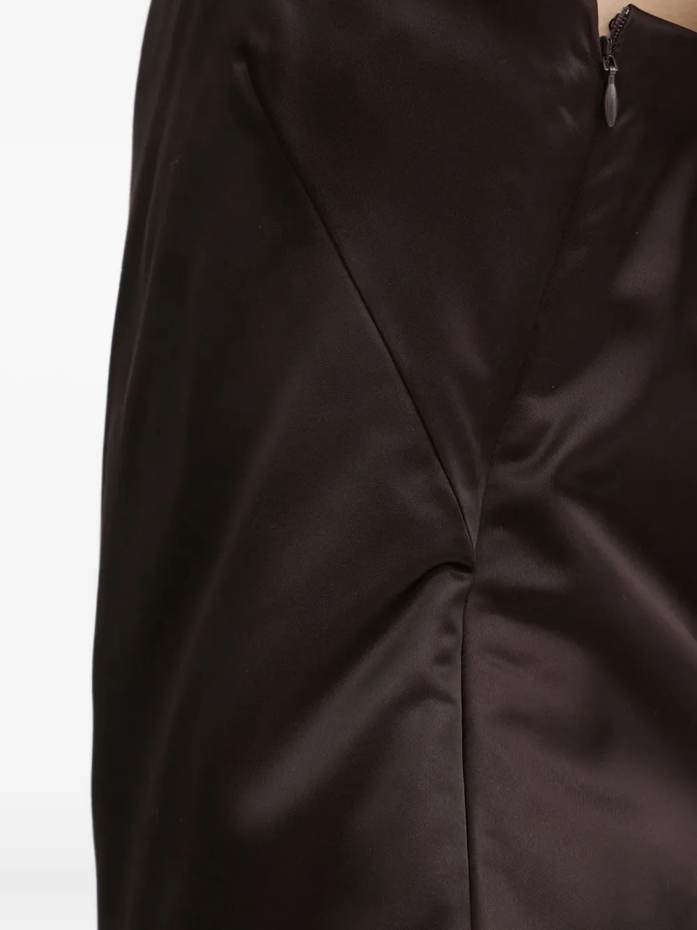 A.l.c Strapless Top In Brown