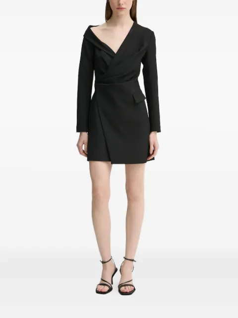 A.L.C. draped asymmetric-shoulder mini dress