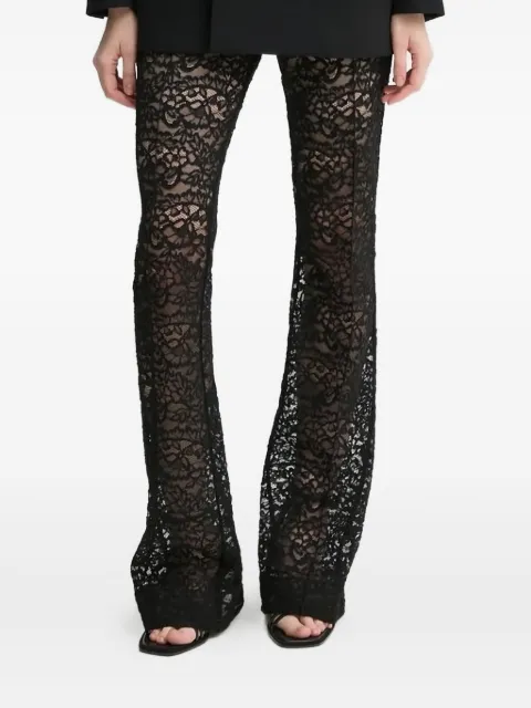 A.L.C. lace flare-leg trousers