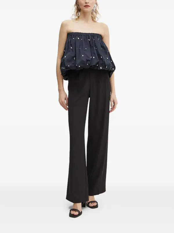 A.L.C. crystal-embellished Bubble Skirt | Blue | FARFETCH