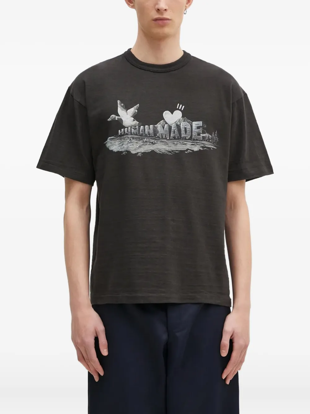 graphic-print T-shirt