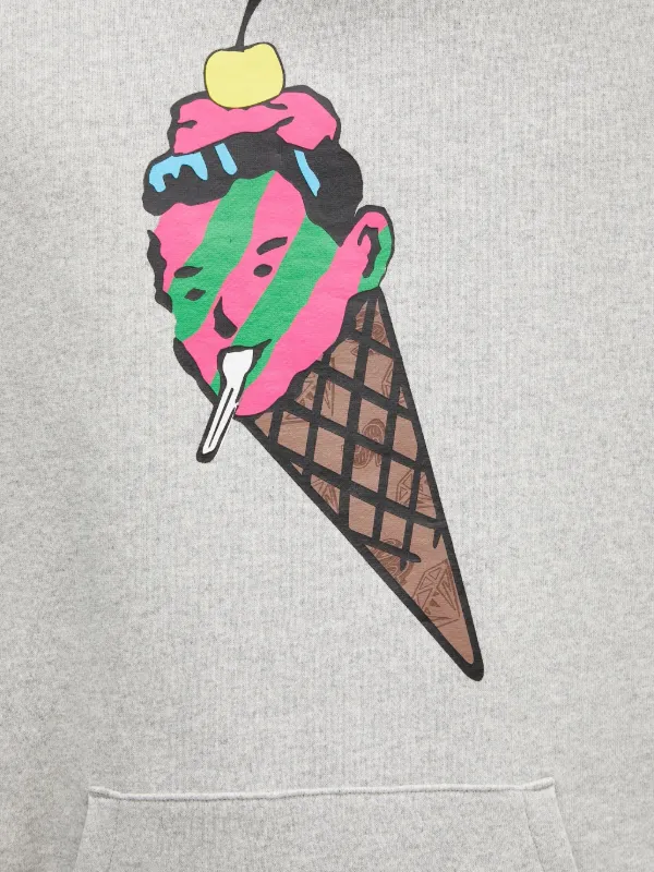 ICECREAM プリント パーカー | グレー | FARFETCH JP