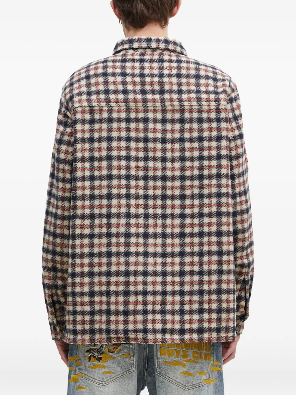 Billionaire Boys Club Geruit overhemd Rood