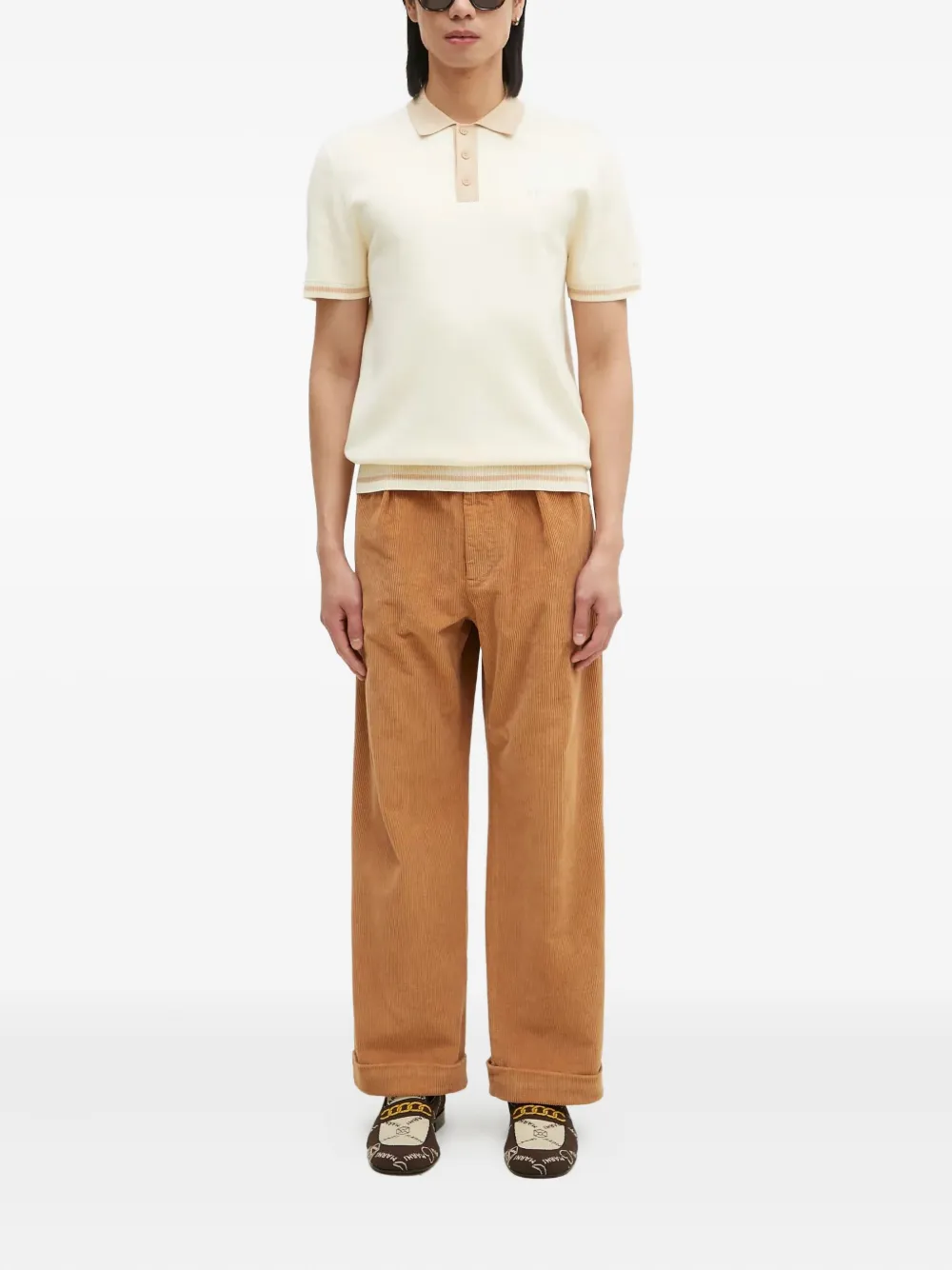 Filling Pieces knitted polo shirt | Image 2