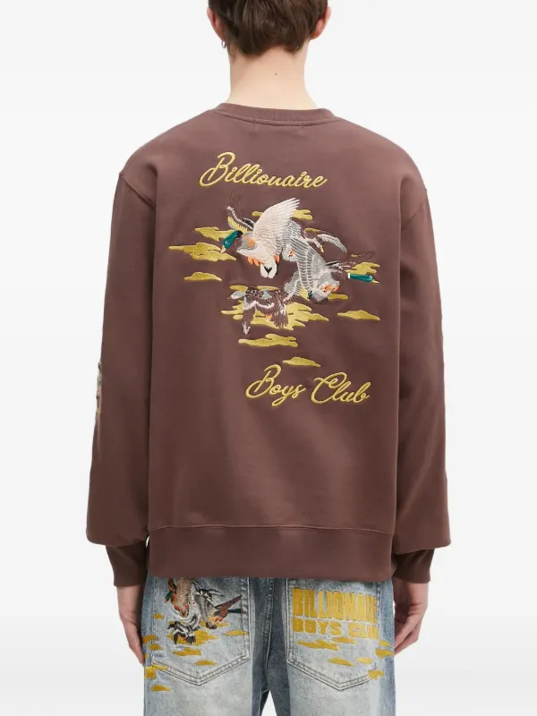 Billionaire Boys Club duck-embroidered crew-neck Sweatshirt
