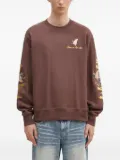 Billionaire Boys Club duck-embroidered crew-neck sweatshirt - Brown