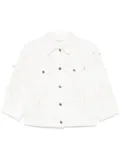 Ermanno Scervino denim jacket - White