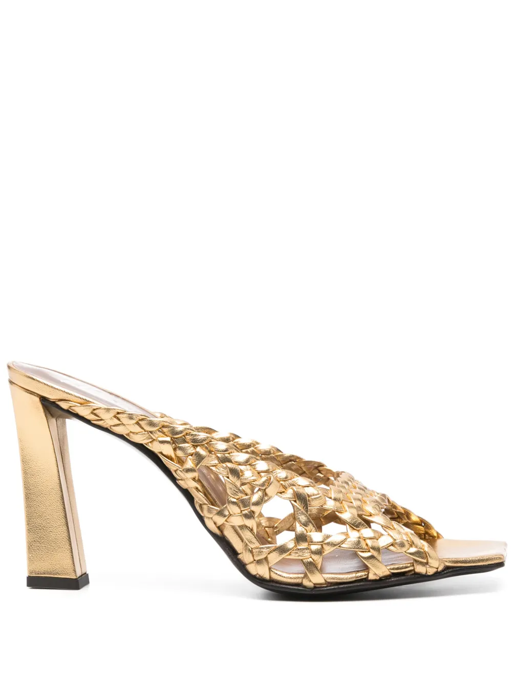 Giuseppe Zanotti 90mm Gz Mya mules Gold