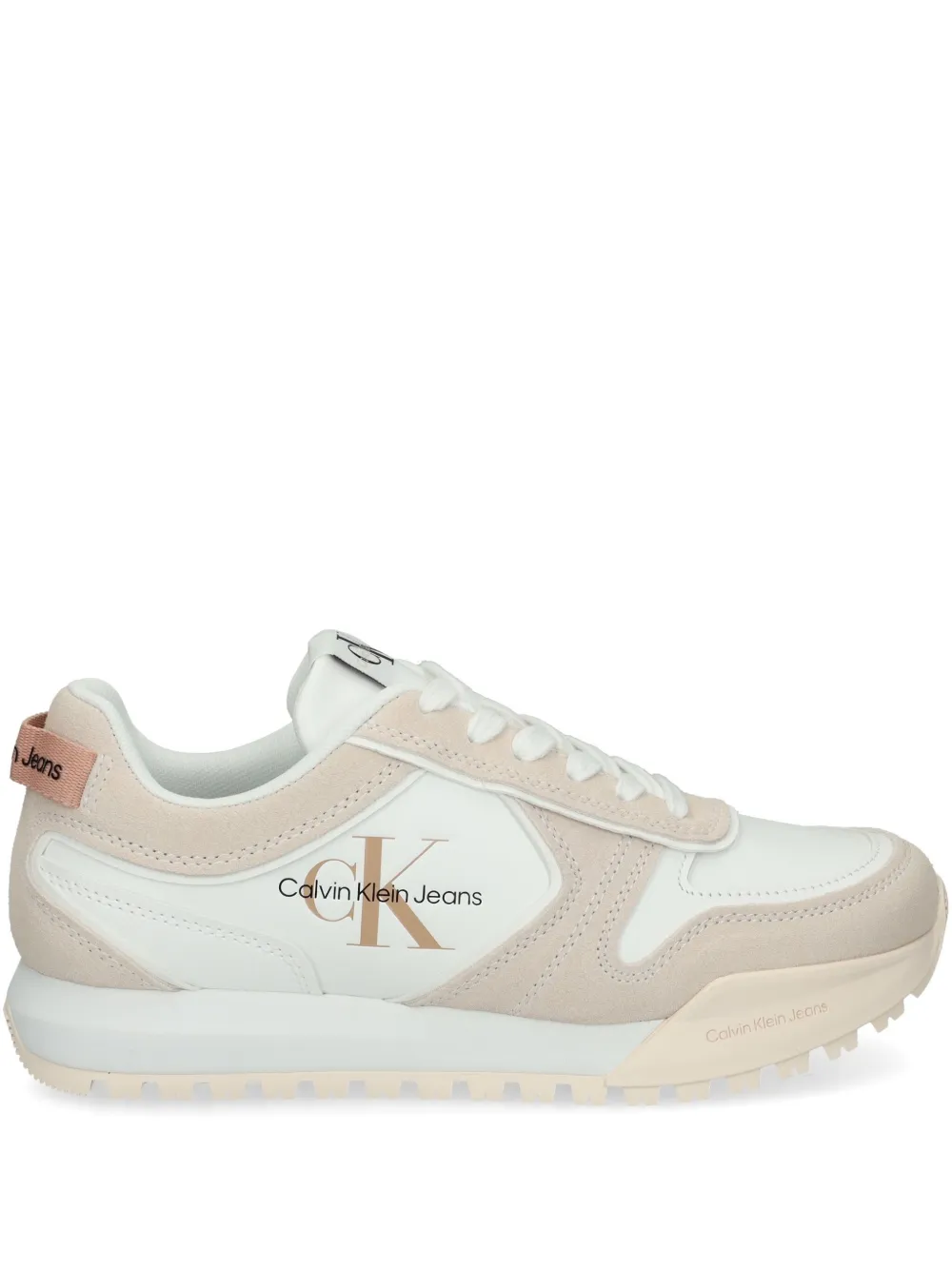 Calvin Klein Jeans logo-print sneakers White