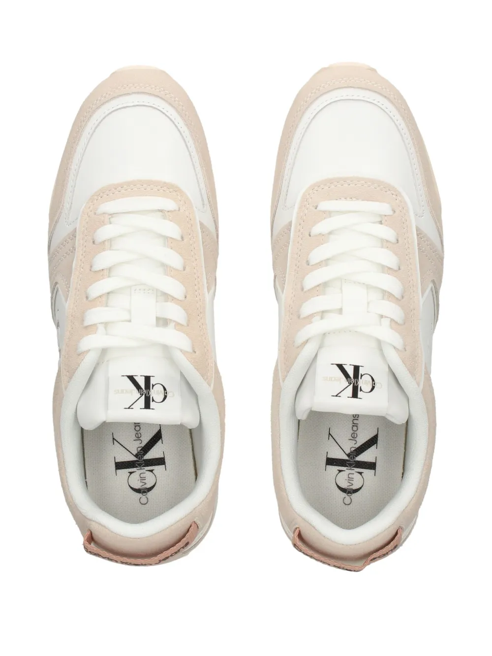 Calvin Klein Jeans logo-print sneakers White