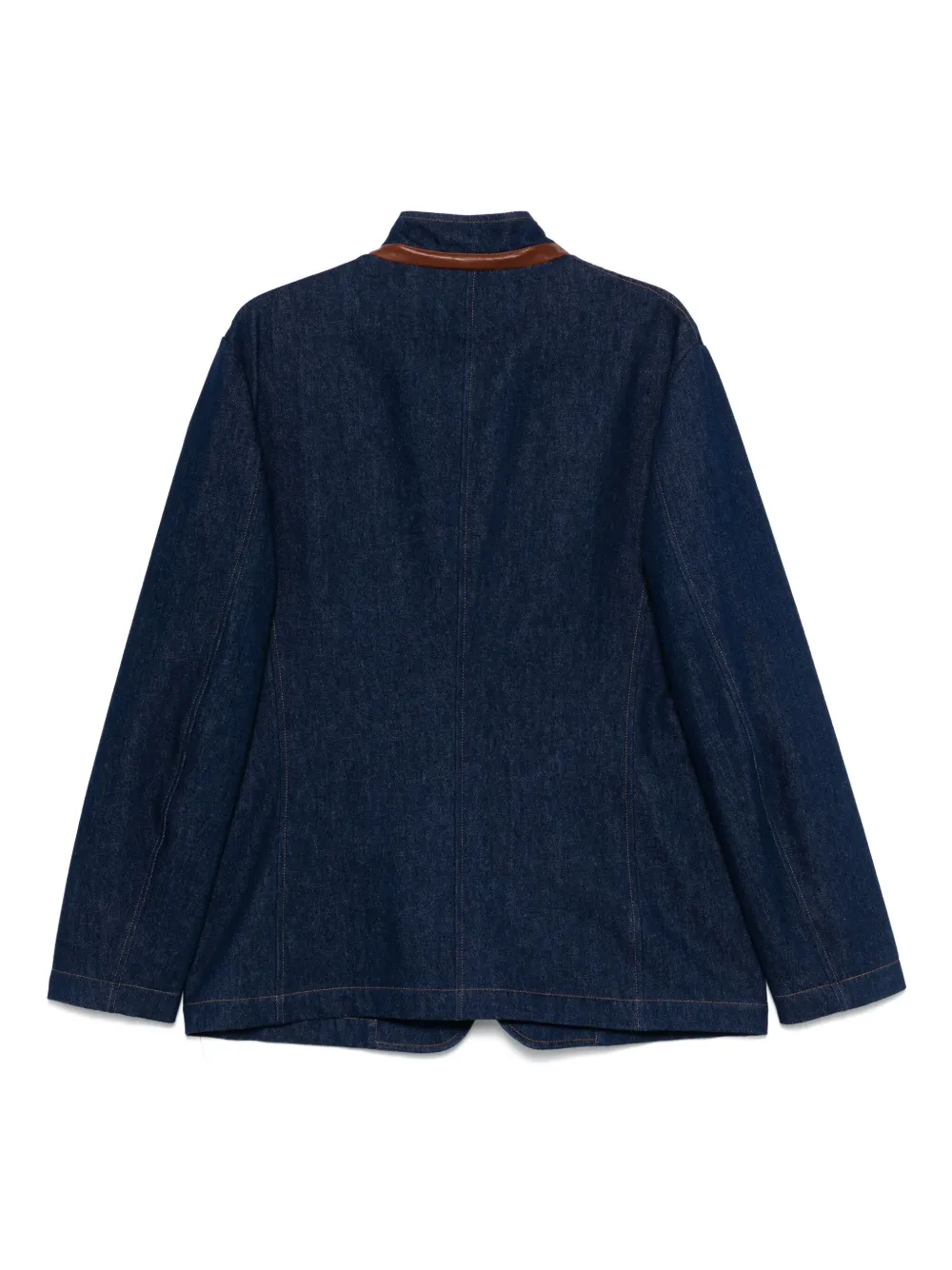 Kiton Denim jack - Blauw