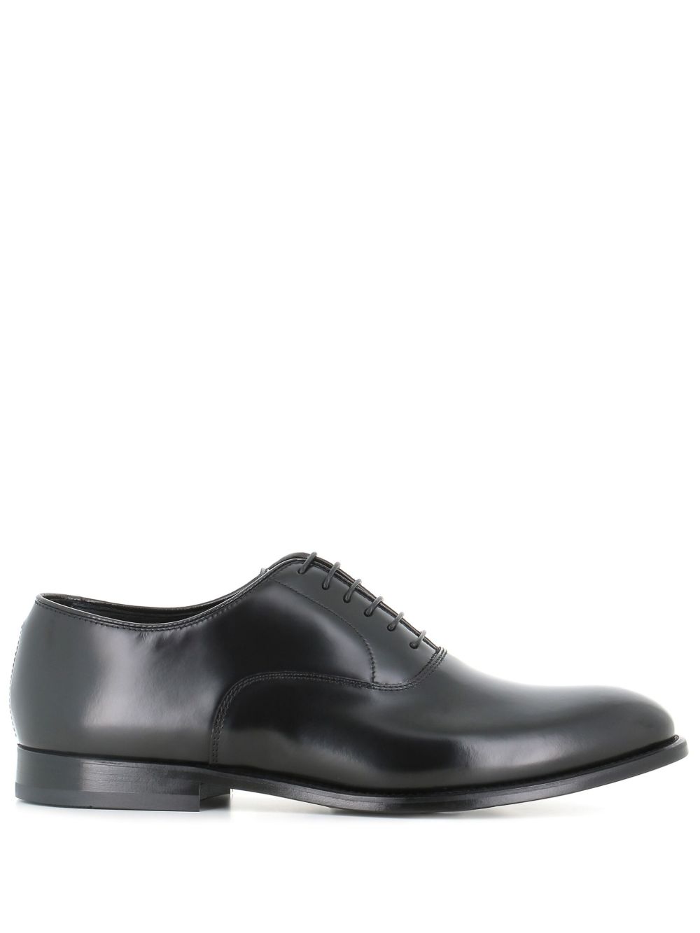 Doucal's Leren Oxford schoenen Zwart