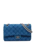 CHANEL Pre-Owned 2017 Double Flap shoulder bag - Blue