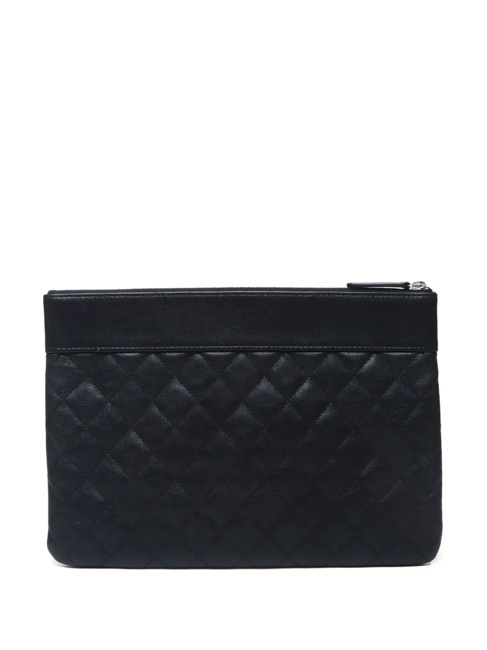 CHANEL Pre-Owned 2016s matelassé clutch - Zwart