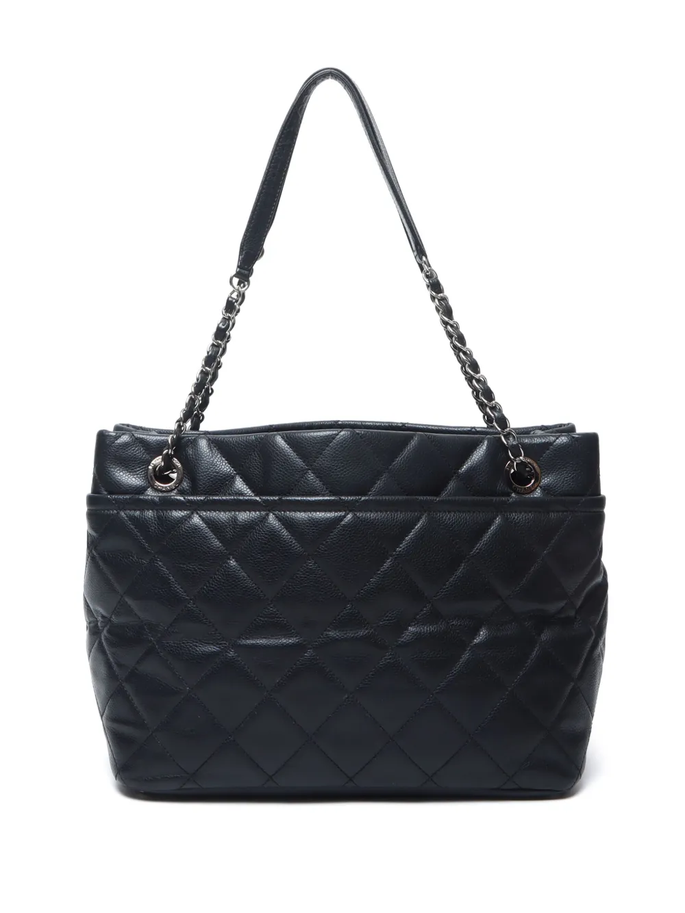 CHANEL Pre-Owned 2013 gewatteerde shopper - Zwart