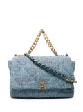 CHANEL Pre-Owned 2021 19 shoulder bag - Blue