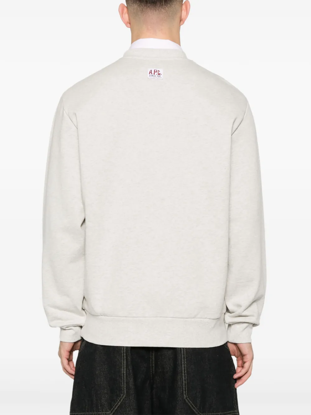 A.P.C. Label H sweater Beige