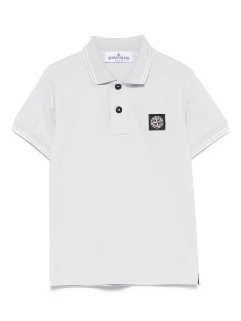 Stone Island Junior Compass-badge polo shirt