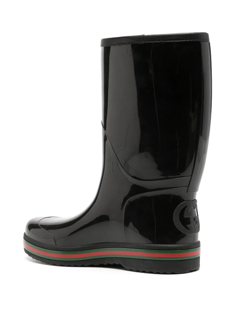 Gucci Rubberen laarzen Zwart
