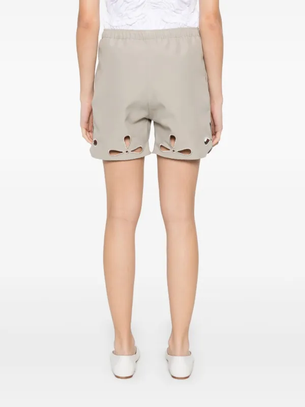 coperni カットアウトショートパンツ Coperni カットアウト ショートパンツ | ニュートラル | FARFETCH JP