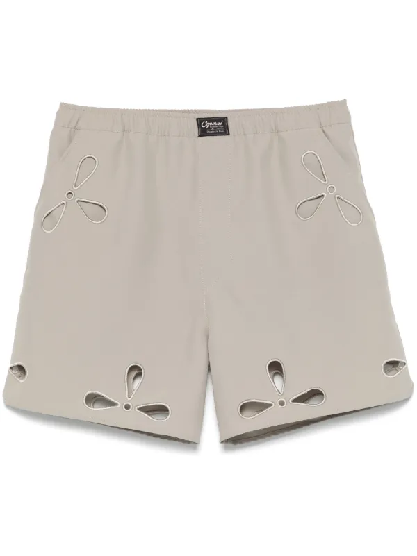 coperni カットアウトショートパンツ Coperni カットアウト ショートパンツ | ニュートラル | FARFETCH JP