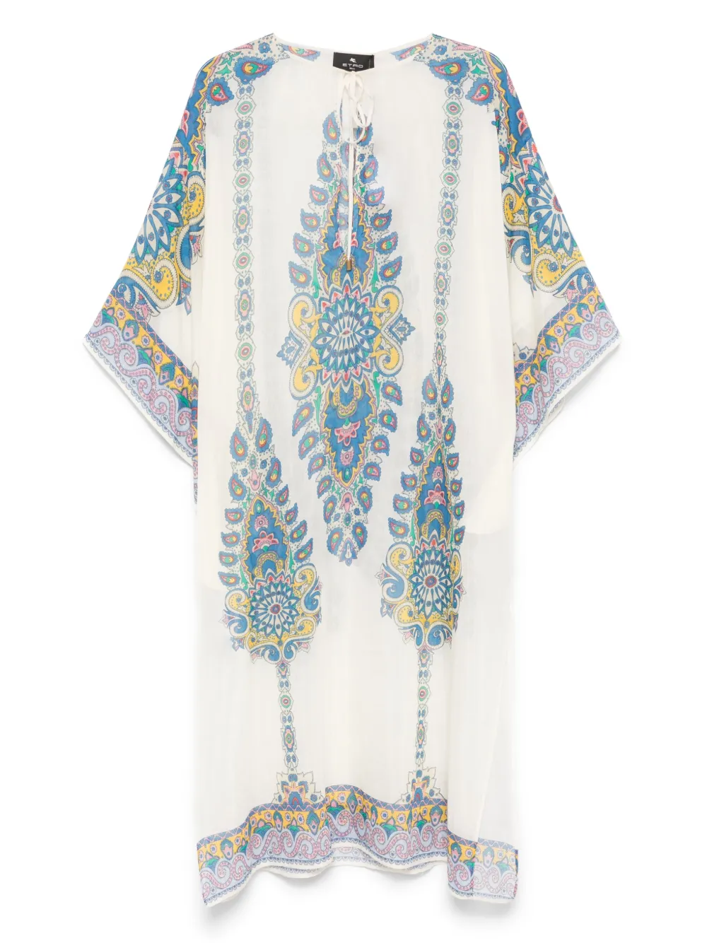 ETRO Jurk met paisley-print Wit