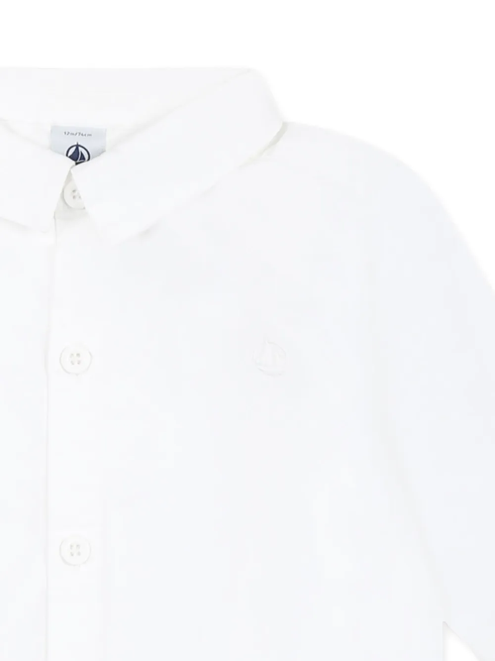 Petit Bateau Katoenen shirt Wit