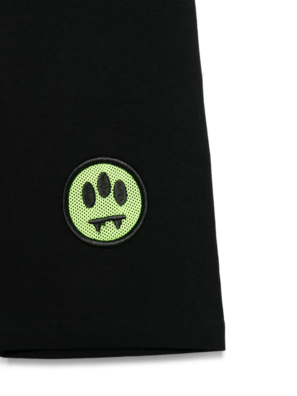 Barrow kids Broek met smiley-patroon Zwart