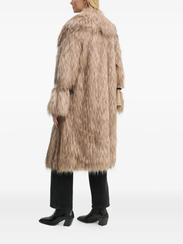 By Malene Birger Graca エコファーコート | ニュートラル | FARFETCH JP