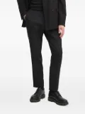 BOSS pressed-crease tailored trousers - Black