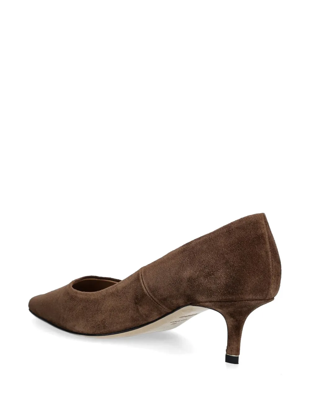 BOSS 50mm suede pumps Brown