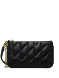 Coach pillow-quilting clutch bag - Black