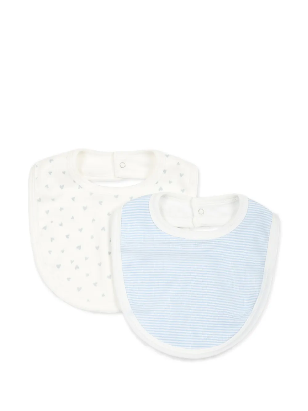 Petit Bateau Lätzchen-Set (2er-Set) | Weiß | Image 1