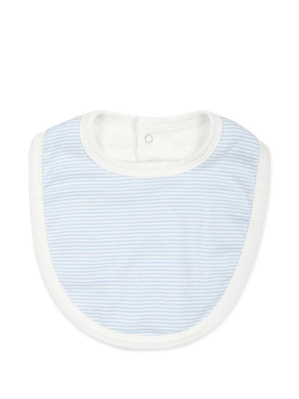 Petit Bateau Twee katoenen slabbetjes Wit