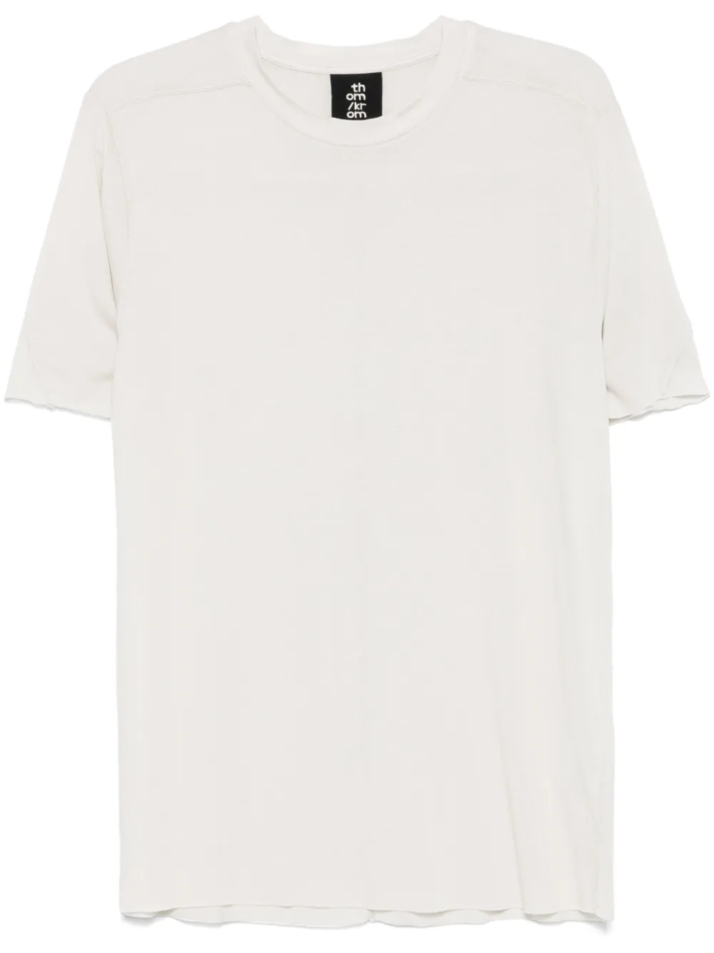 Thom Krom T-shirt met ronde hals Beige