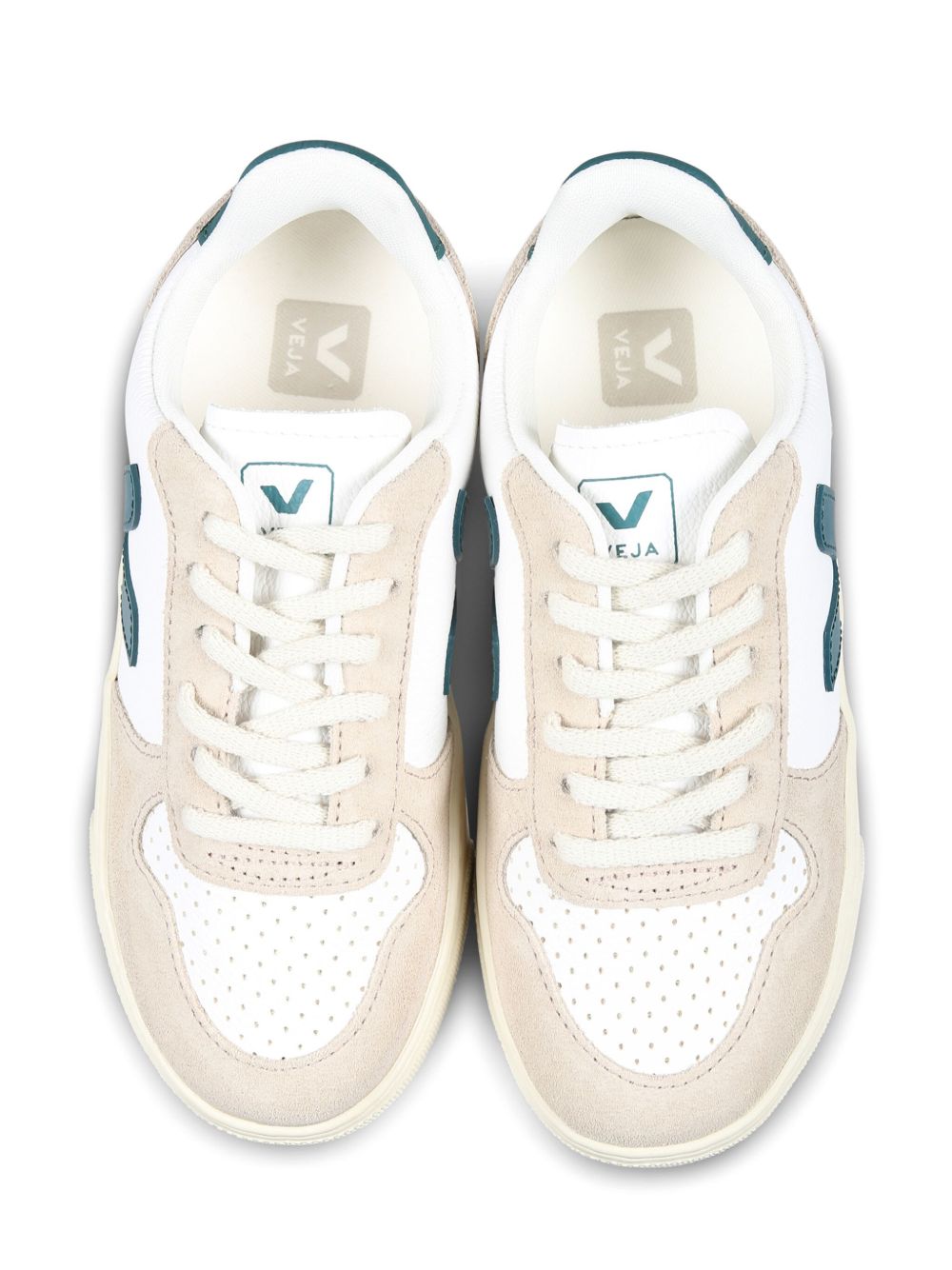 VEJA Kids V-10 sneakers Wit