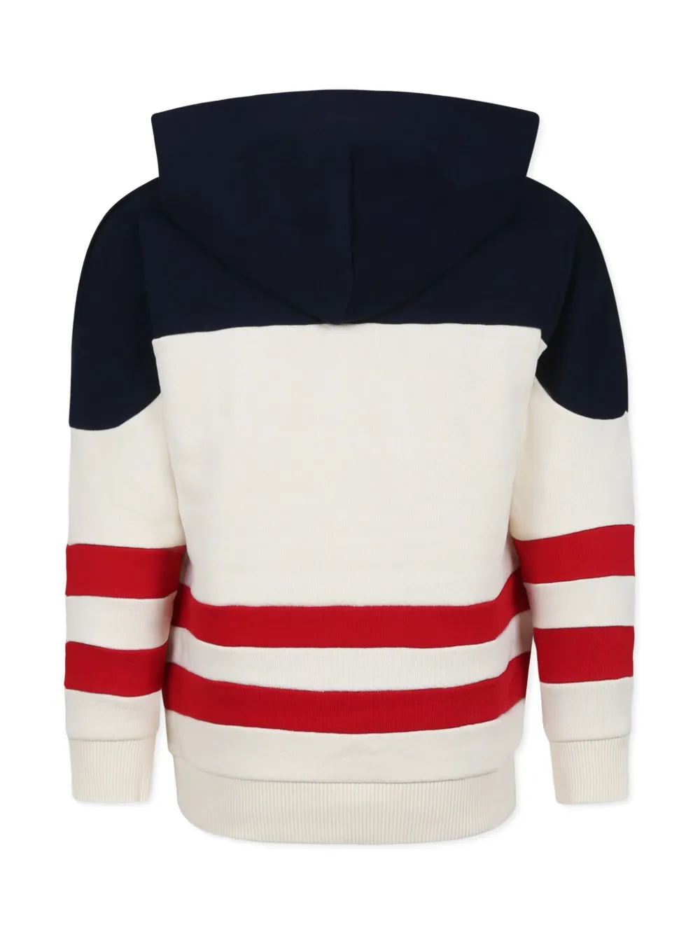 Tommy Hilfiger Junior logo-patch hoodie - Wit